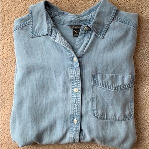 Eddie Bauer Tranquil Boyfriend shirt, size PL